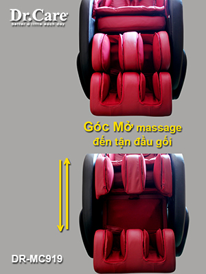 Ghế Massage Xreal 919 màu đỏ MC919